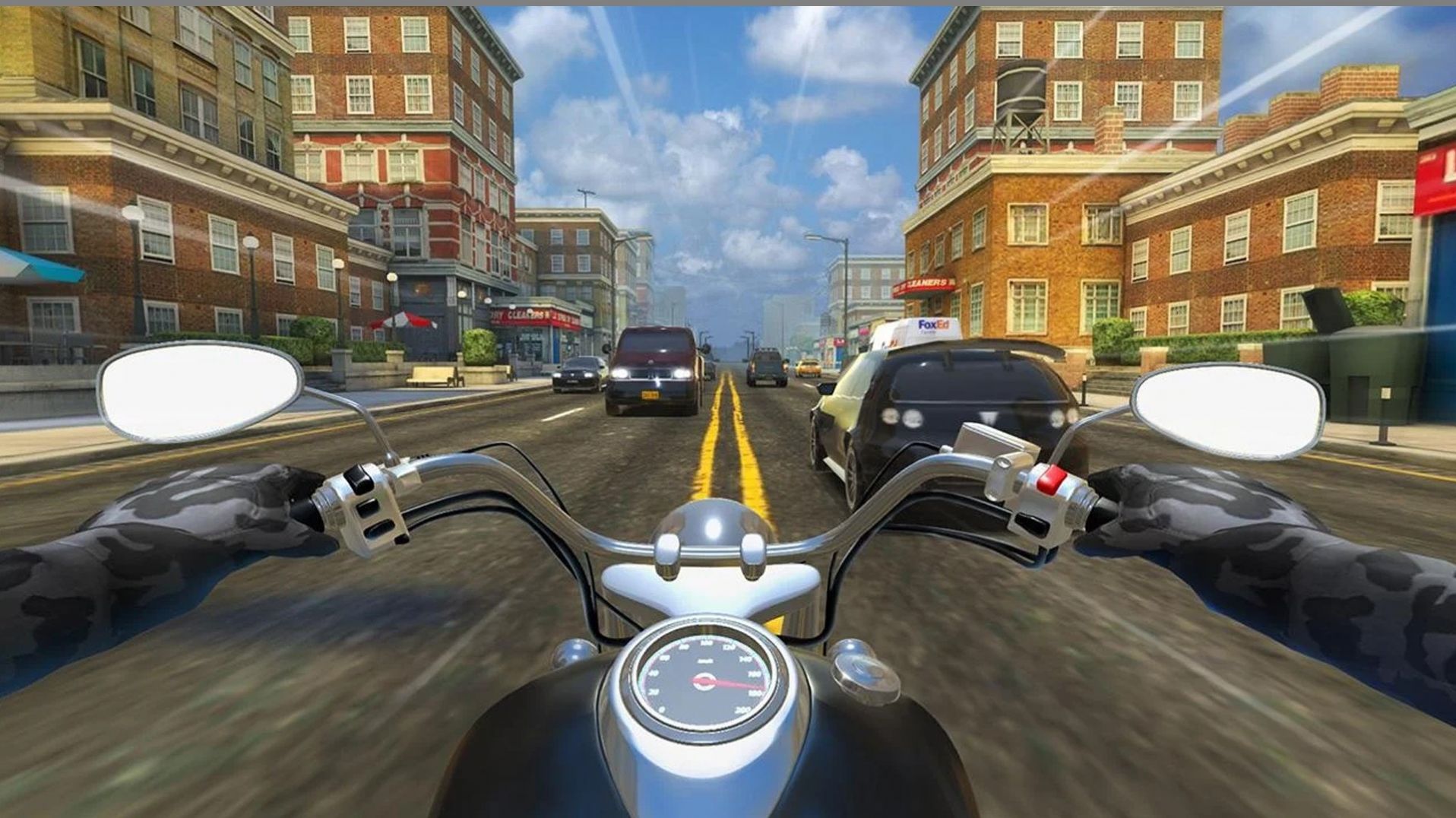 热血摩托车竞速游戏安卓版图1: