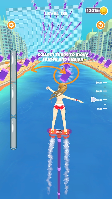 水上滑板比赛游戏安卓版（FlyBoard Race）图3: