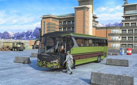 军用客车模拟器游戏安卓版（TGS Army Coach）图3: