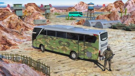 军用客车模拟器游戏安卓版（TGS Army Coach）图4: