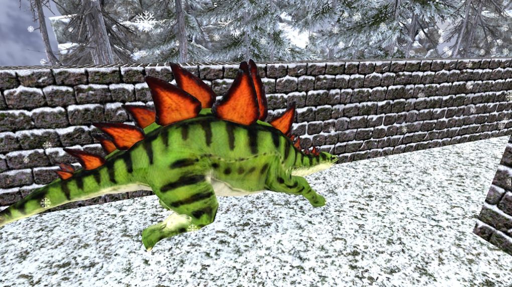 野生恐龙冬季丛林3D游戏中文版图1: