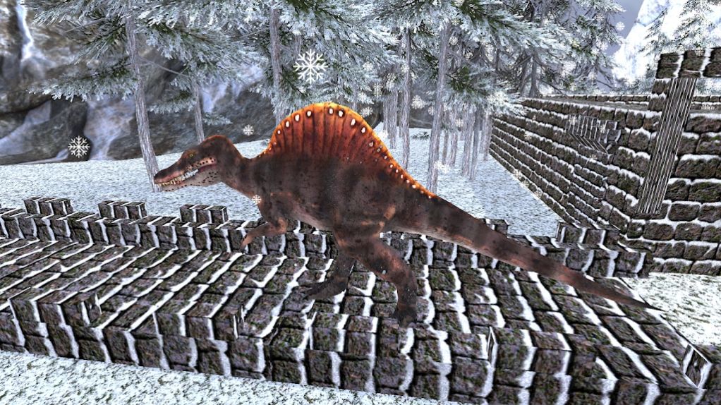 野生恐龙冬季丛林3D游戏中文版图2: