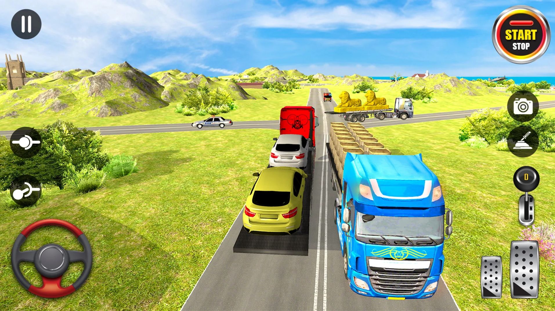 24轮重卡模拟驾驶游戏最新手机版图3: