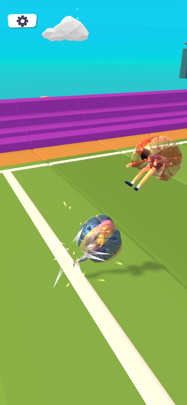 充气碰碰球游戏安卓版（Bounce Out 3D）图1: