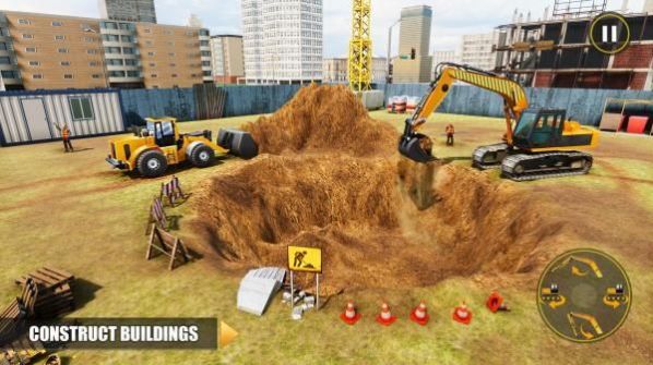 建筑车辆和卡车模拟器游戏安卓版（Construction Vehicles and Trucks Sim）图1: