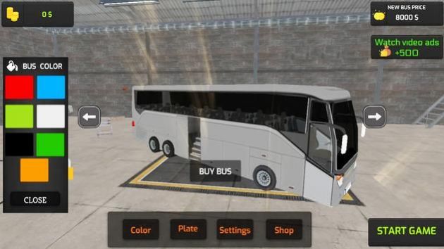 巴士模拟器司机3D游戏安卓版图1: