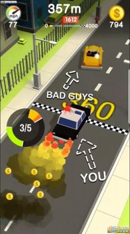 粗暴警察游戏安卓版（Crashy Cops）图3: