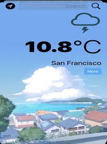 NAT AI天气预报app苹果版图1:
