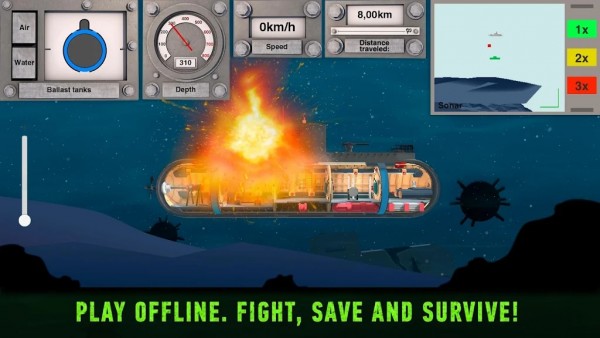 真实版潜水艇模拟器游戏图2