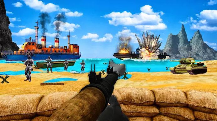 海滩的呼唤防御战游戏安卓版图2: