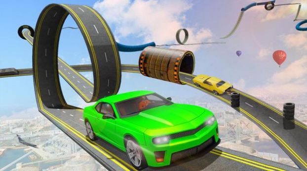 疯狂汽车驾驶不可能的坡道游戏安卓版图3: