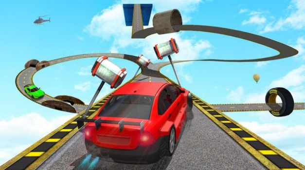 疯狂汽车驾驶不可能的坡道游戏安卓版图5: