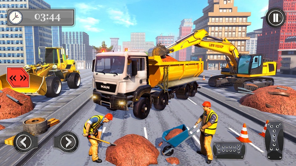 挖掘机工程模拟游戏安卓版图2: