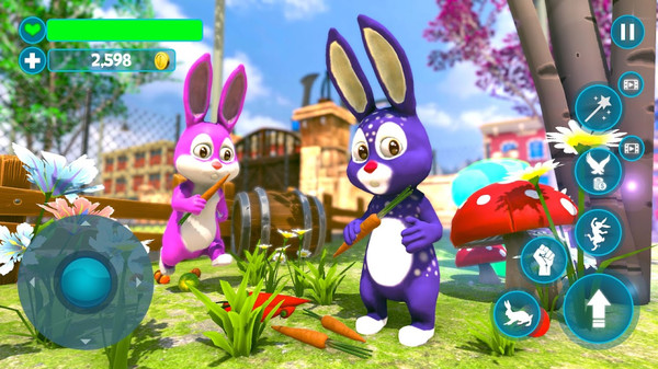 沙雕兔子模拟器游戏官方最新版图2: