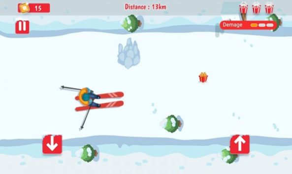 雪橇上的滑雪大师游戏安卓手机版图2: