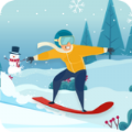 雪橇上的滑雪大师游戏