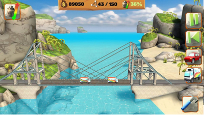 桥梁构造者游乐场游戏图3
