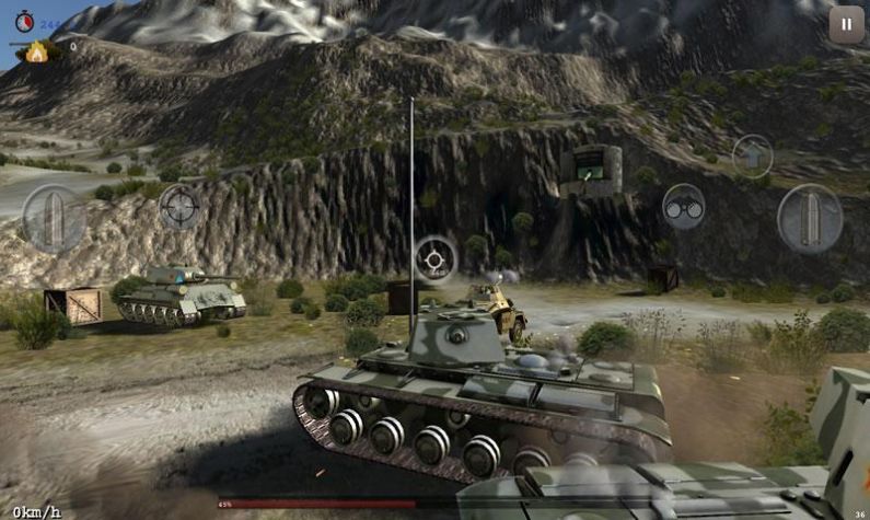 坦克突袭模拟器游戏图1