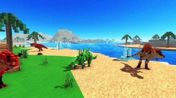 块状方舟生存3D游戏官方最新版图1: