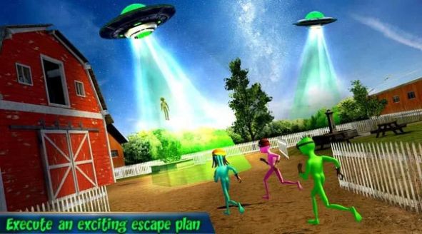 绿色外星人监狱逃脱游戏安卓版图4: