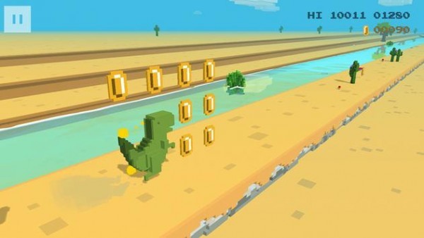 恐龙奔跑者3D游戏官方最新版图1: