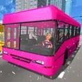 粉红巴士模拟器游戏