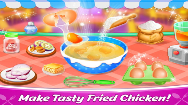 油炸鸡快餐烹饪游戏官方最新版图1: