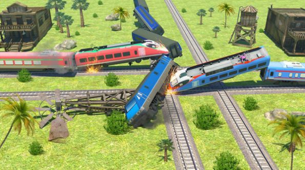 大步道火车驾驶游戏最新手机版图1: