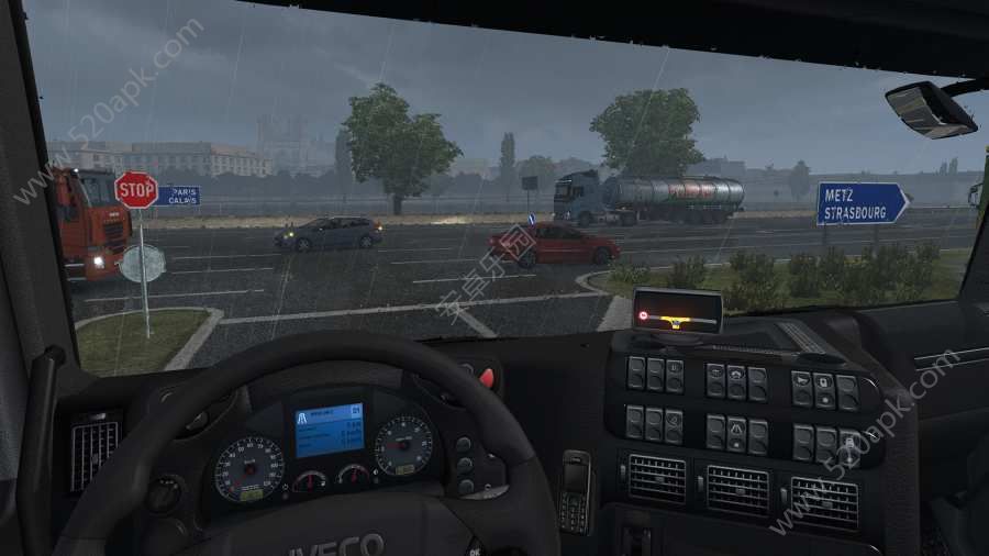 摸摸鱼欧洲卡车模拟器2游戏手机版图4: