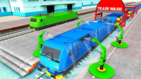 火车清洗模拟器游戏官方最新版图3: