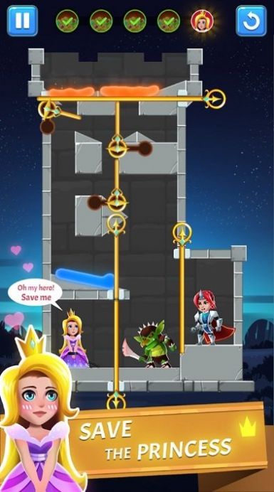 闯入城堡拯救公主游戏安卓手机版图4: