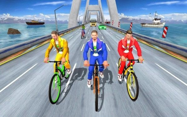 炫酷自行车赛车手3D游戏最新安卓版图3: