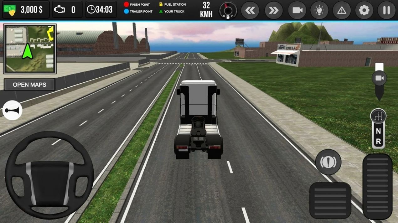 卡车模拟器豪华版游戏中文最新版图2: