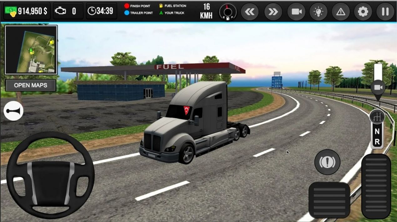 卡车模拟器豪华版游戏中文最新版图4: