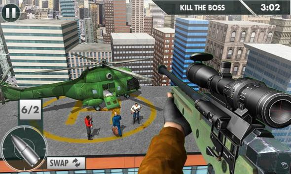 城市狙击手射击任务游戏图1