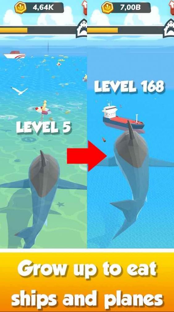 贪吃的鲨鱼游戏官方最新版图4: