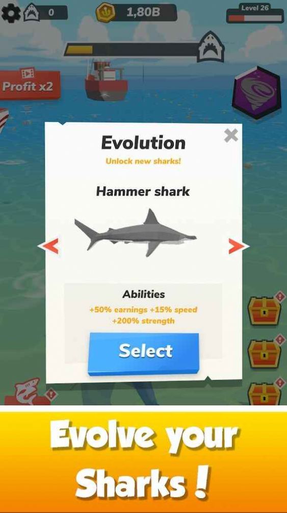 贪吃的鲨鱼游戏官方最新版图5:
