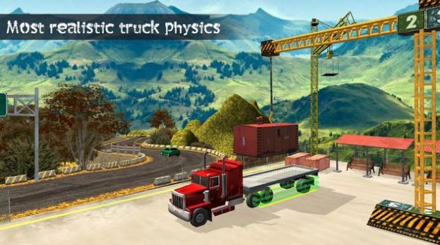 坡道卡车模拟器2021游戏最新中文版图1:
