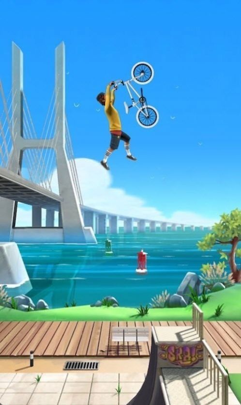 城市翻转骑手特技游戏安卓手机版图1: