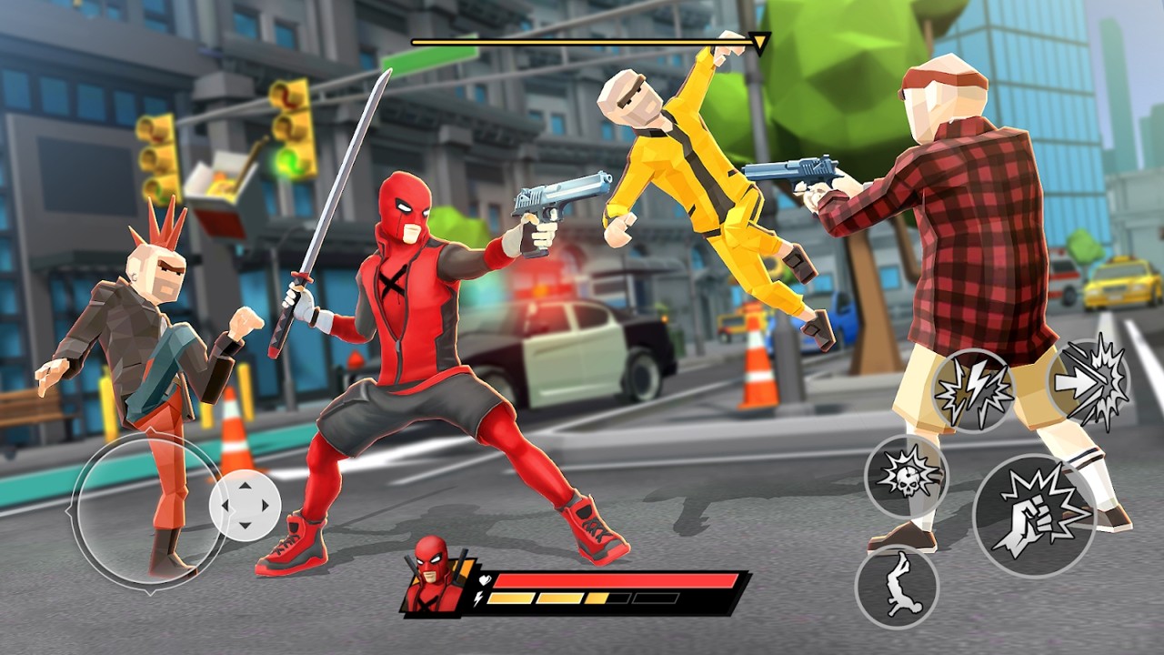 死亡X英雄犯罪城市战斗游戏安卓手机版图1:
