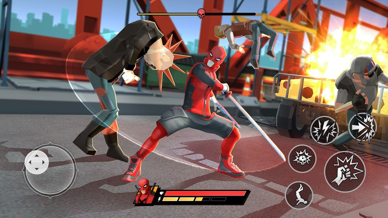 死亡X英雄犯罪城市战斗游戏安卓手机版图4:
