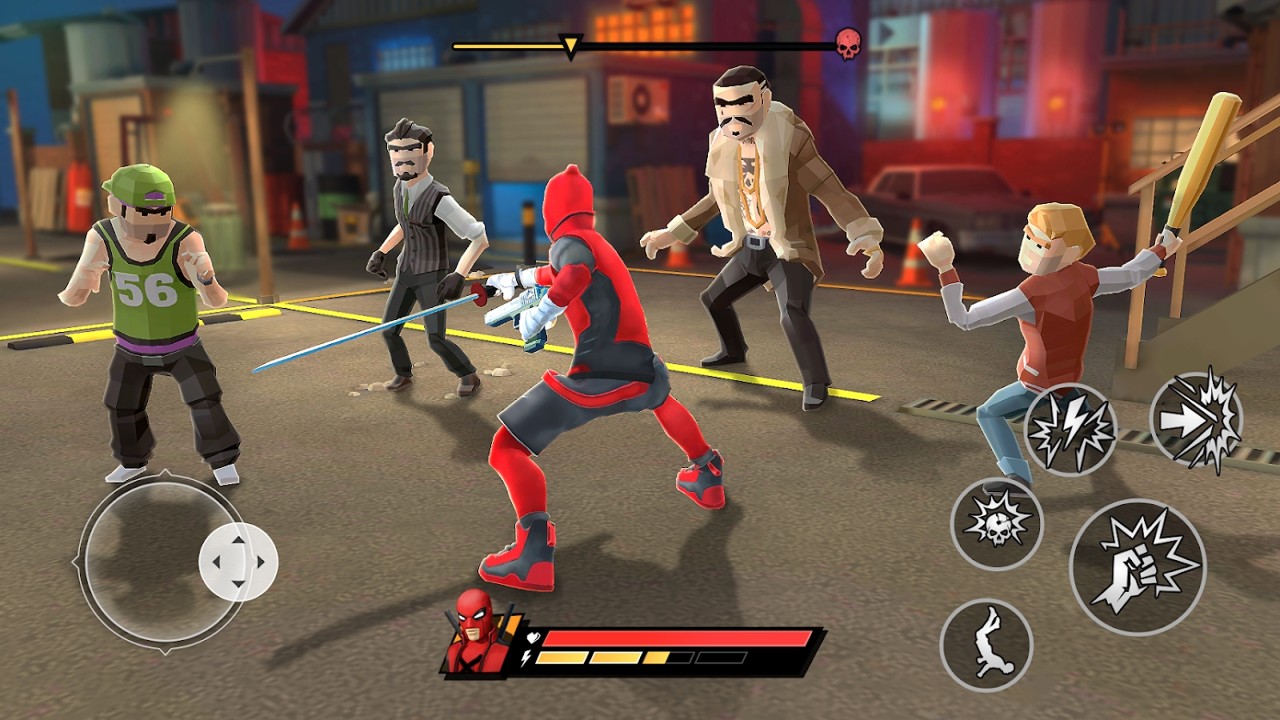 死亡X英雄犯罪城市战斗游戏安卓手机版图2: