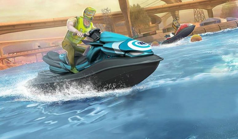 模拟水上特技摩托游戏最新手机版图3: