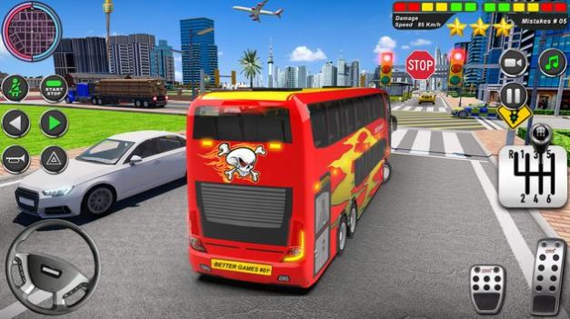 公共汽车驾驶仿真器游戏官方版最新图1: