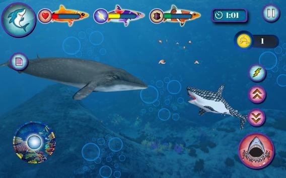 海洋鲨鱼模拟器游戏官方版安卓图2: