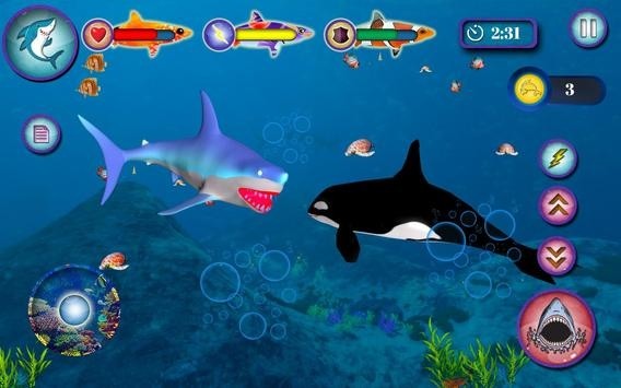 海洋鲨鱼模拟器游戏官方版安卓图3: