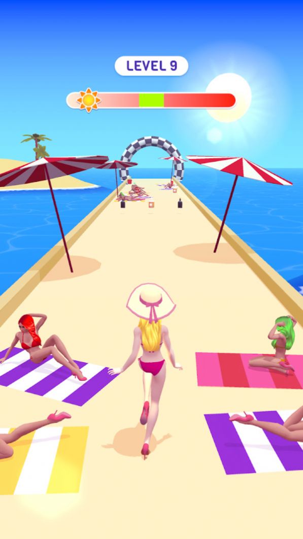 小姐姐沙滩漫步游戏官方最新版图2: