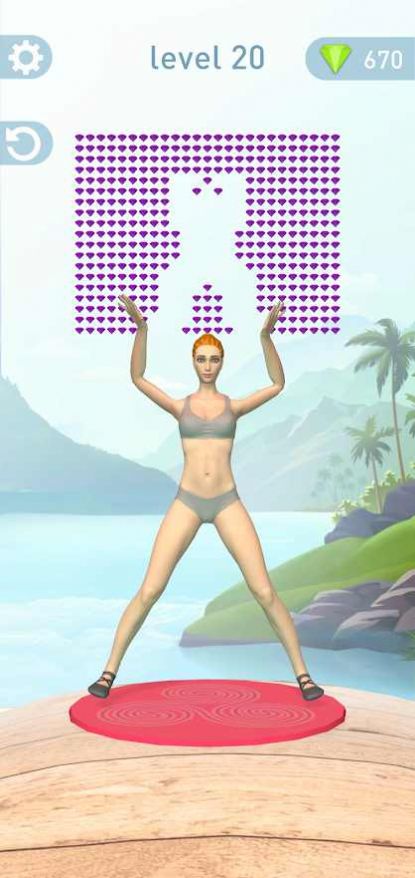 瑜伽少女3d游戏安卓版图2: