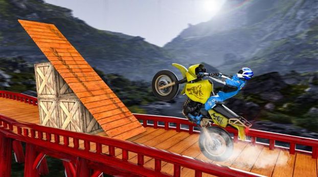 越野车特技摩托车比赛游戏最新版图4: