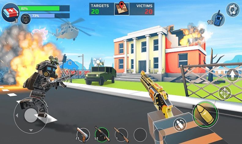 像素枪战狙击精英求生游戏最新手机版图3: